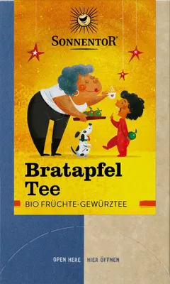 Produktbild von Sonnentor Bratapfeltee, 18 Stück