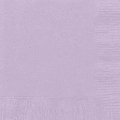 Produktbild von 20 große Servietten, 2-lagig, lavendel, 33 x 33 cm