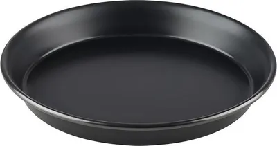 Produktbild von APS 73502 Pizzablech, Blaublech (nicht beschichtet), Ø 18 cm (Boden 16 cm), Höhe 2,5 cm, hitzebeständig bis 360°C