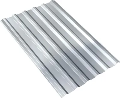 Produktbild von Weckman Mini-Trapezblech W20 125 x 77,6 cm 0,4 mm verzinkt