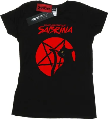 Produktbild von The Chilling Adventures Of Sabrina - "Salem" T-Shirt für Damen BI38290 (L) (Schwarz)