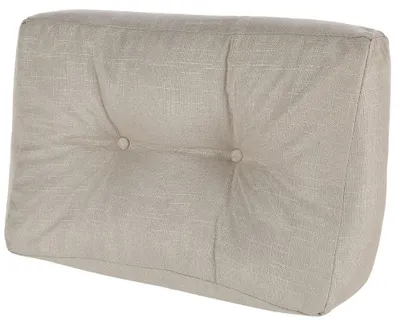 Obrázok produktu pre Paletový vankúš Paletový vankúš Vankúš na sedenie Vankúš na chrbát 40x60x20cm béžový