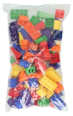 Obrázok produktu pre Farebné stavebné kocky – 90 ks.