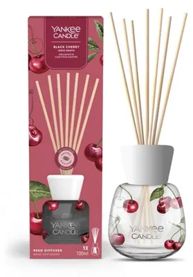 Zdjęcie produktu dla Dyfuzor zapachowy Yankee Candle Black Cherry Signature, 100 ml
