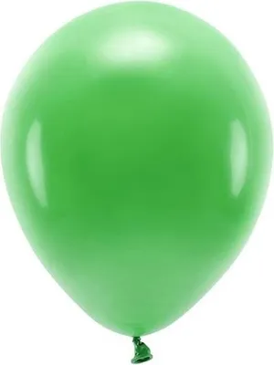 Obrázek produktu pro 10 ových balónků - Oválné - Zelené - Dekorační balónky