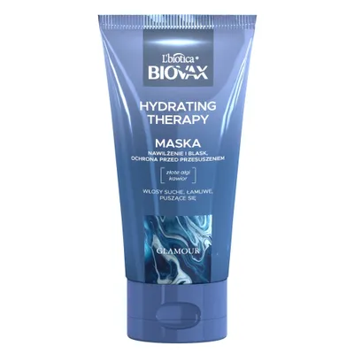 Produktbild von BIOVAX Glamour Hydrating Therapy Feuchtigkeitsspendende Haarmaske 150 ml