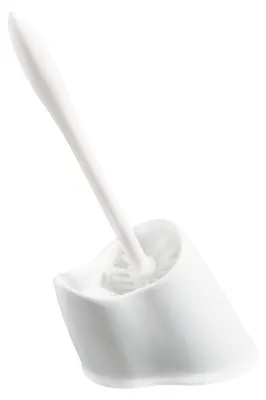 Produktbild von WC-GARNITUR SCHRÄG,TOPFFORM M.BÜRSTE 6340,WEIß,165x130x405