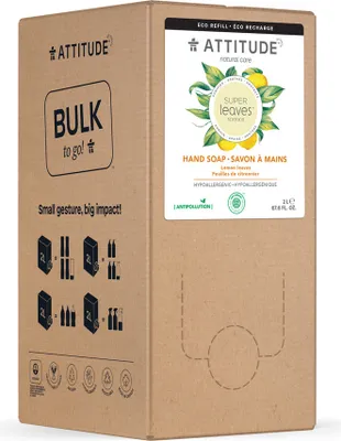 Produktbild von Natürliche Handseife ATTITUDE Superblätter - Zitrusblätter - Ersatzkanister 2 l