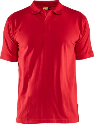 Produktbild von Blakläder Poloshirt 3435, Farbe:Rot, Größe:XL