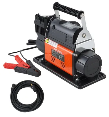 Produktbild von VEVOR Dual-Zylinder Schwerlast-Luftkompressor, 300 L/min Tragbarer Reifenaufbläser, 12V 150PSI Offroad-Luftpumpe mit Digitalem Druckmesser & Adaptern für Lkw Auto SUV 4 x 4 Fahrzeug Wohnmobil, 540W, LCD