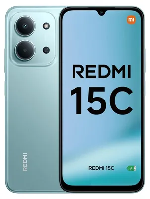 Obrázok produktu pre Xiaomi Redmi 15c, 4+256GB, 6,9" displej, 4G, farba: mintová zelená, dual SIM, talianska verzia. Xiaomi