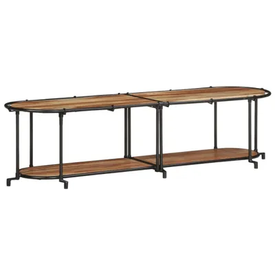 Produktbild von TV-Regal 160x42x40 cm Massivholz Akazie