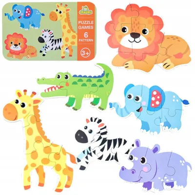 Immagine prodotto di Il mio primo puzzle Safari animali 25 pezzi