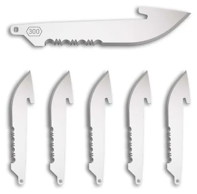 Zdjęcie produktu dla 6 ostrzy Outdor Edge DropPoint Serrated 300
