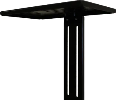Produktbild von Neomounts Multimedia-Halterung, Regal, Schwarz, 3 kg, 250 mm, 140 mm, 485 mm