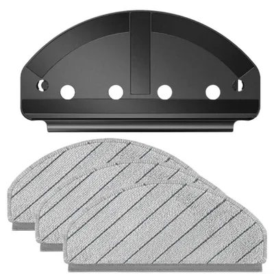 Wischpad-Halterung für Ecovacs DEEBOT N20, 1 Halter + 3 Pads