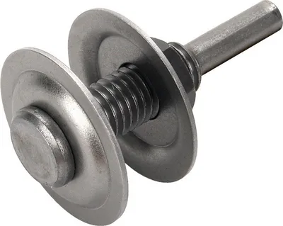 Zdjęcie produktu dla wolfcraft GmbH 2116000, Łącznik shank, for sanding and polishing discs without shank, 1 szt., 1 cm, 6 mm