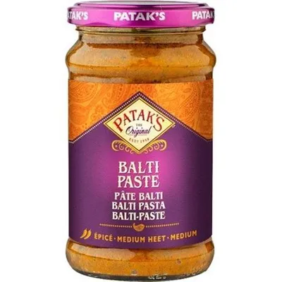Produktbild von PATAK'S Balti Paste 283g | Curry Paste Medium scharf | Indische Currypaste
