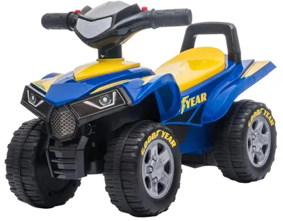 Produktbild von Eco Toys Blau Goodyear Quad Rutschauto