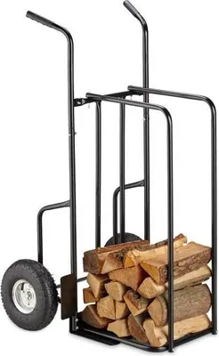Immagine prodotto di Carrello porta legna XL in metallo