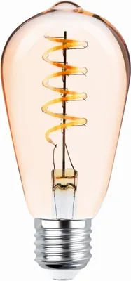 Obrázok produktu pre E27 4W LED žiarovka Vintage žiarovka 250 LM Teplá biela 2000K ST64 SF Gold 6x kus