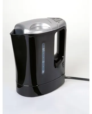 Produktbild von All Ride Wasserkocher 24V für LKW – Reisewasserkocher 0,8 L – LKW Wasserkocher 24 Volt – LKW, Boot und Wohnwagen – Thermoschutz – automatische Abschaltung – Schwarz