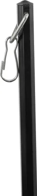 Produktbild von SN Deco - Schleuderstab Aluminium Lissabon, schwarz matt, 150 cm, 2 Stk.