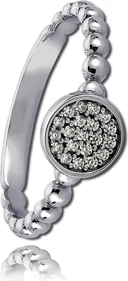 Image de Balia femme argent 925 56 17,8 argent bijoux bague D2BAR003W56