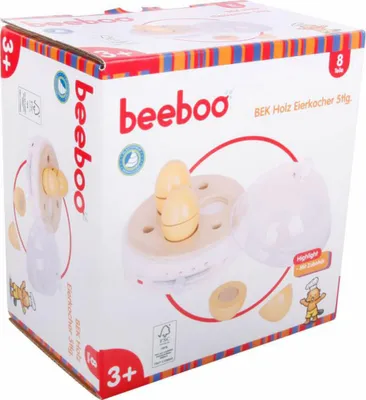 Immagine prodotto di Cuociuova in legno Beeboo con accessori 5 pz.
