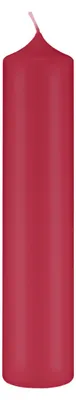 Produktbild von Altarkerzen Burgund Rotbraun 40 x 8 cm, 2 Stück