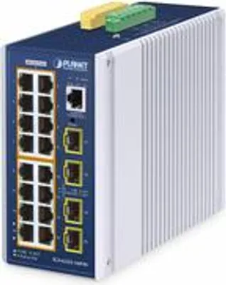 Immagine prodotto di Planet Technology Corp. IGS-6325-16P4S PLANET Industrial 16-Port 10/100/1000T + 4 1G/2,5 SFP    POE