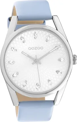 Produktbild von Oozoo Damen Armbanduhr Timepieces Analog Leder blau D2UOC10815