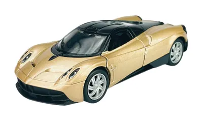 Obrázek produktu pro Welly Pagani Huayra kovový model auta zlatý