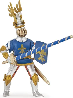 Immagine prodotto di Cavaliere in tunica blu con gigli