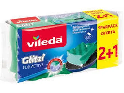 Produktbild von Vileda Glitzi Power Inox Topfreiniger 2 Stck
