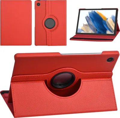 Immagine prodotto di Samsung Tab A8 10.5 2022 Custodia a libro per tablet - 360 gradi Draaibar - Rosso