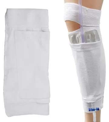 Image de Support flexible pour poches urinaires et cathéters