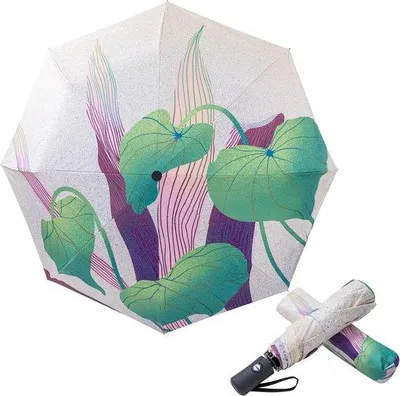 Produktbild von Famanu Regenschirm UV-Schutz - Schwarz