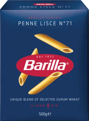 Produktbild von Penne Lisce Nudeln n71 500g - Barilla
