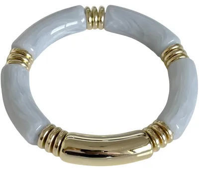 Immagine prodotto di Bracciale Elegante da Donna LQ-40961 in Grigio e Oro KP40961