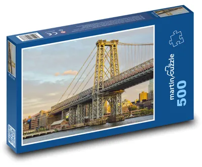 Obrázek produktu pro martinpuzzle - Puzzle 500 - New York - most Brooklyn