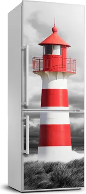 Produktbild von Tulup Kühlschrankdekoration - 70x190 cm - Aufkleber auf dem Kühlschrank - Leuchtturm