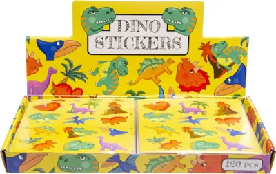 Produktbild von Dinosaurier-Aufkleber im Display