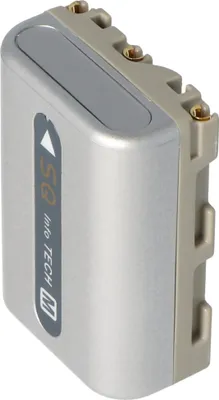 Produktbild von AccuCell Akku passend für Sony NP-QM50, Sony NP-QM51 Silber