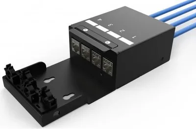 Obrázek produktu pro Digitus DN-93708-4, Černá, Ocel, 135 mm, 203 mm, 54 mm, 100 mm