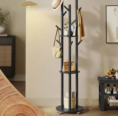 Obrázek produktu pro Samostatná skříň – organizér na oblečení – věšák na oblečení – úsporný design – 40 cm (šířka) x 175 cm (výška)