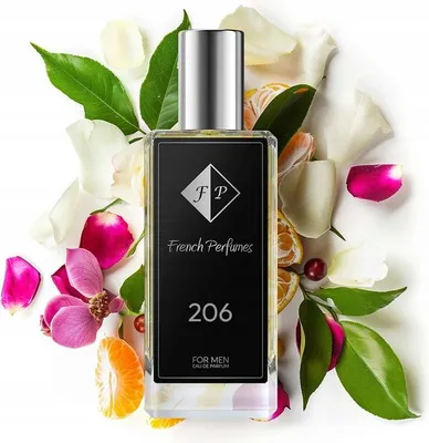 Produktbild von FP French Perfumes | Herrenparfüm Nr. 206 – Esssentiaal – 60 ml – 20 % Parfümöl | Holzig-Aromatisch Herrenduft – Elegant, Stilvoll & Langanhaltend