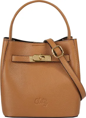 Produktbild von Cluty Umhängetasche Damen cognac