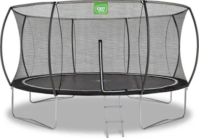 Produktbild von EXIT Black Edition Trampolin ø427cm, auf Beinen, Rund, für Kinder, Schwarz