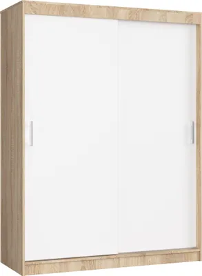 Obrázok produktu pre Akord Posuvná Skriňa Mono, Dub Sonoma/Biela, 150X60X200 Cm